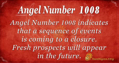 1008 Angel Number Meaning